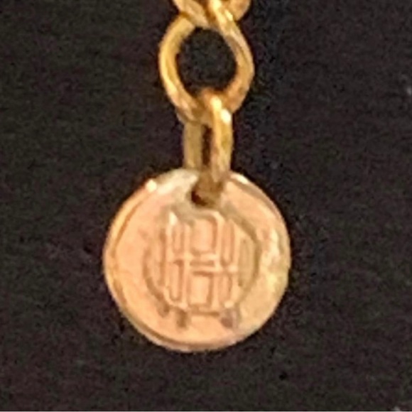 House of Harlow 1960 Leather Bib necklace - Picture 2 of 3